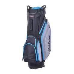 Titleist Lt Weight Cart Bag (Black/Sleet/Blue)