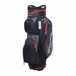 TaylorMade Select+ Upgrade Caddie Bag (Black/Red)