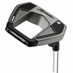 TaylorMade Spider S Platinum/White L-Neck Putter
