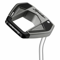 TaylorMade Spider S Platinum/White Single Bend Putter