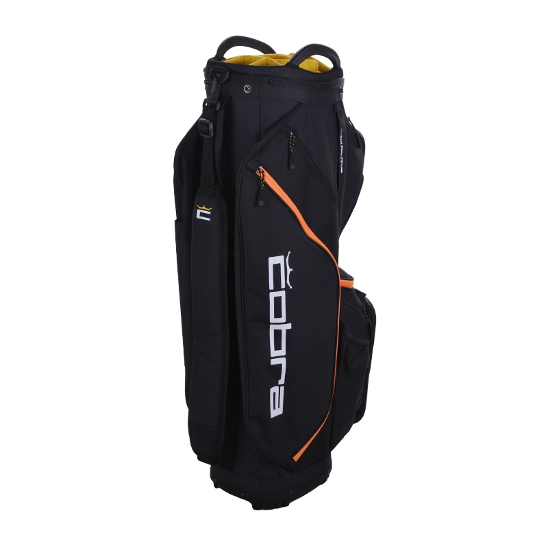 Cobra Ultralight Pro Cart Bag (Black/Yellow) - Image 2