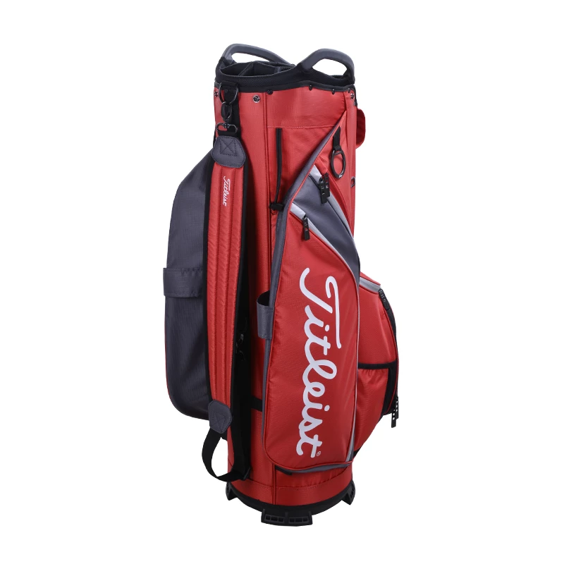Titleist Cart 14 Cart Bag (Dark Red/Graphite/Grey) - Image 2