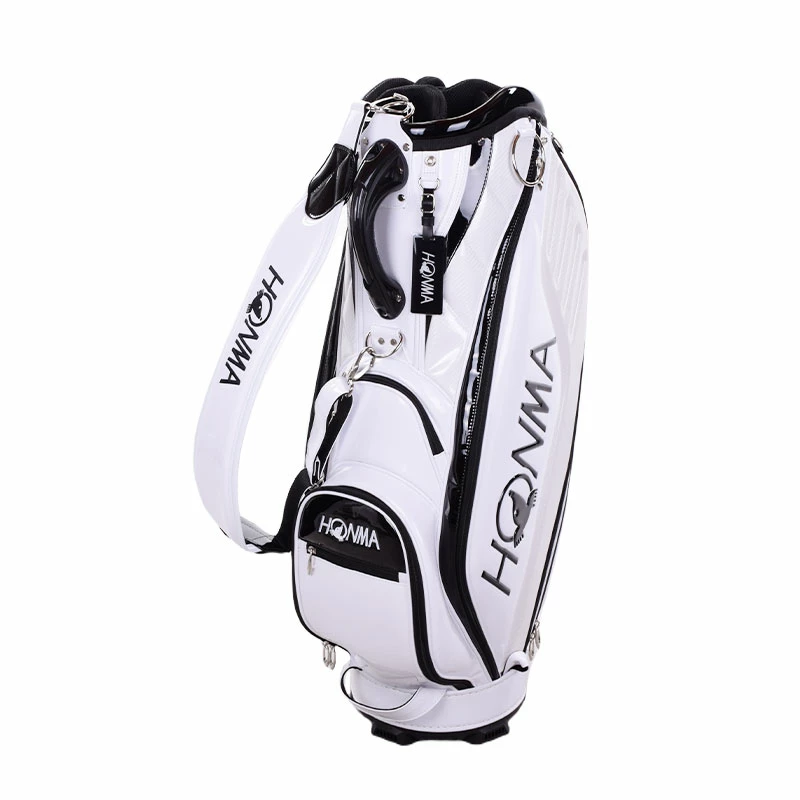 Honma Gear 9" Caddie Bag (White/Black)