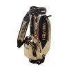 Honma Beres Aizu 3 Star 9" Caddie Bag (Black/Gold)