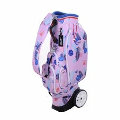 TaylorMade TD248 Auth-Tech 9.5" Cart Bag (Khaki/Grey)