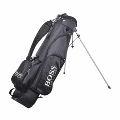 Hugo Boss Lt Weight Boss Stand Bag (Black)