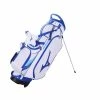 Mizuno Tour Stand Poly 9.5" Stand Bag (White/Blue)