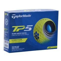 TaylorMade TP5 (2021) (Yellow) Golf Ball